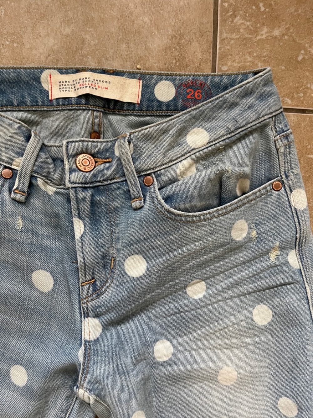 Marc by Marc Jacobs Lily Dot Jean - Picture 2 of 3